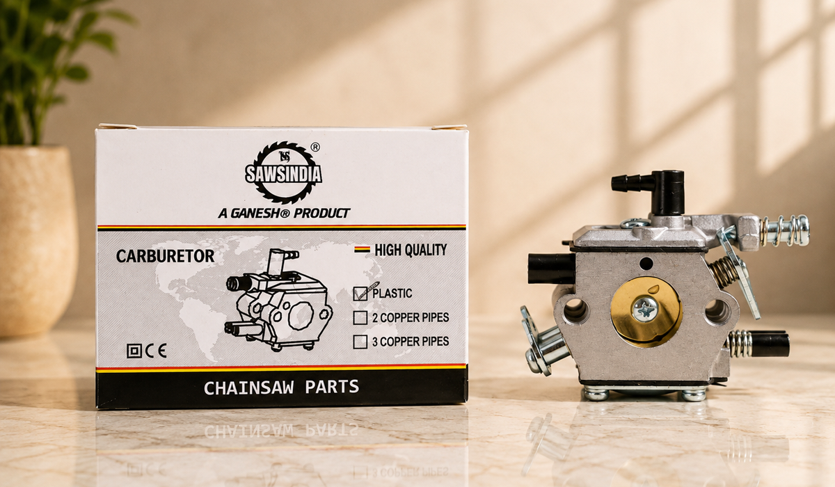 Carburetor 2 Plastic Pipes